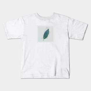 Real Floral Plant Leaf 4 Kids T-Shirt